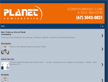 Tablet Screenshot of planetcamiseteria.com.br